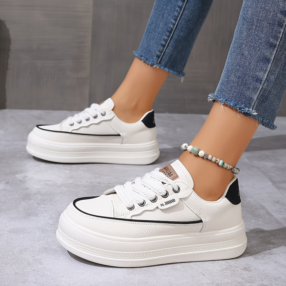 Witte Orthopedische Sneakers - Jamille