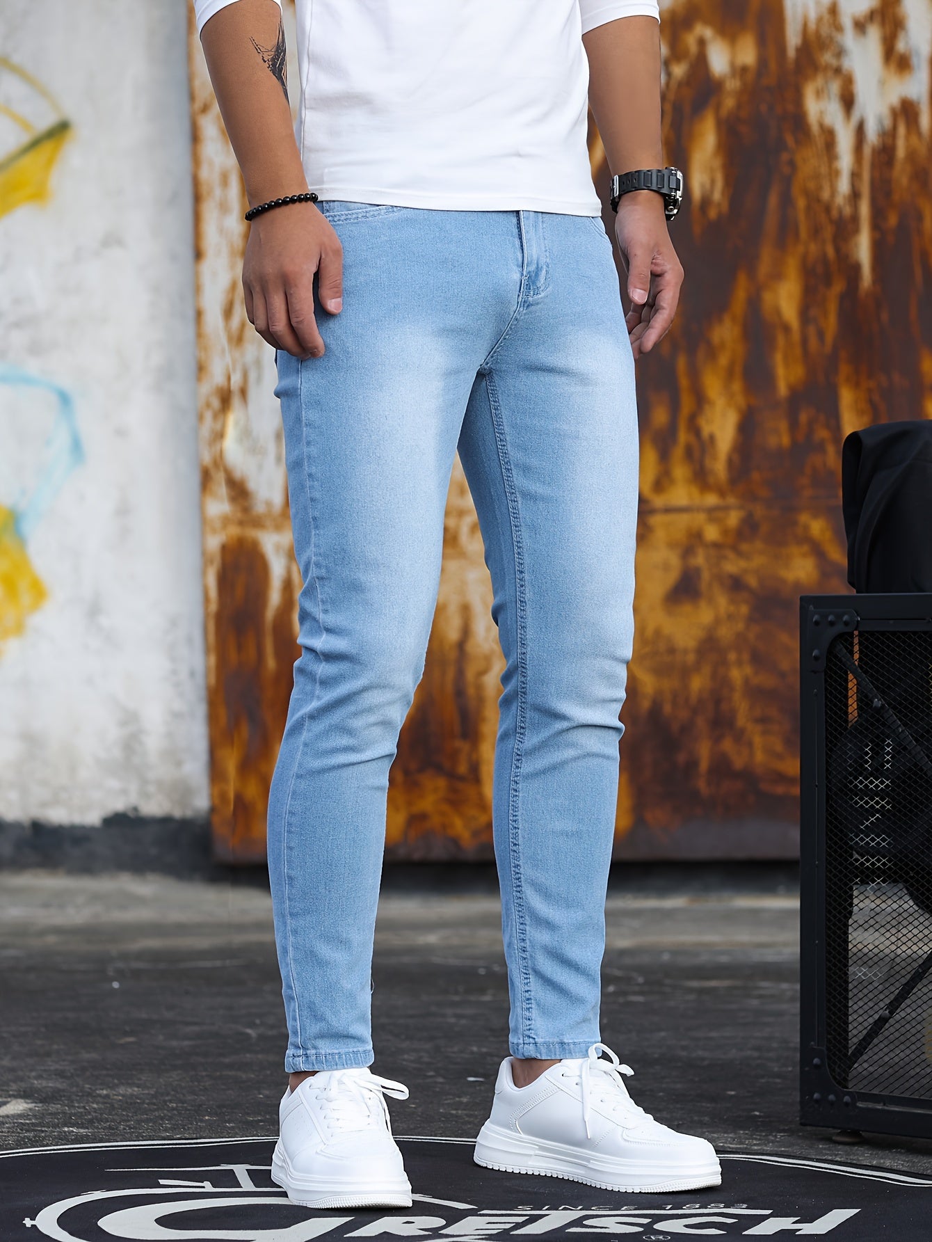 Skinny Jeans Zwart - Max