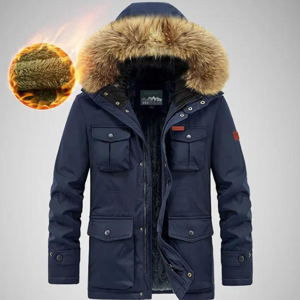 Nickolas Outdoor Wind- & Waterdichte Jas - Winterwarmte en Comfort