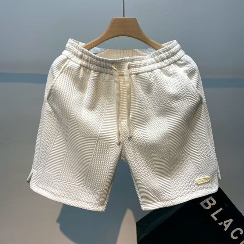 Victor - Zwarte Elegante Flex Shorts voor Heren