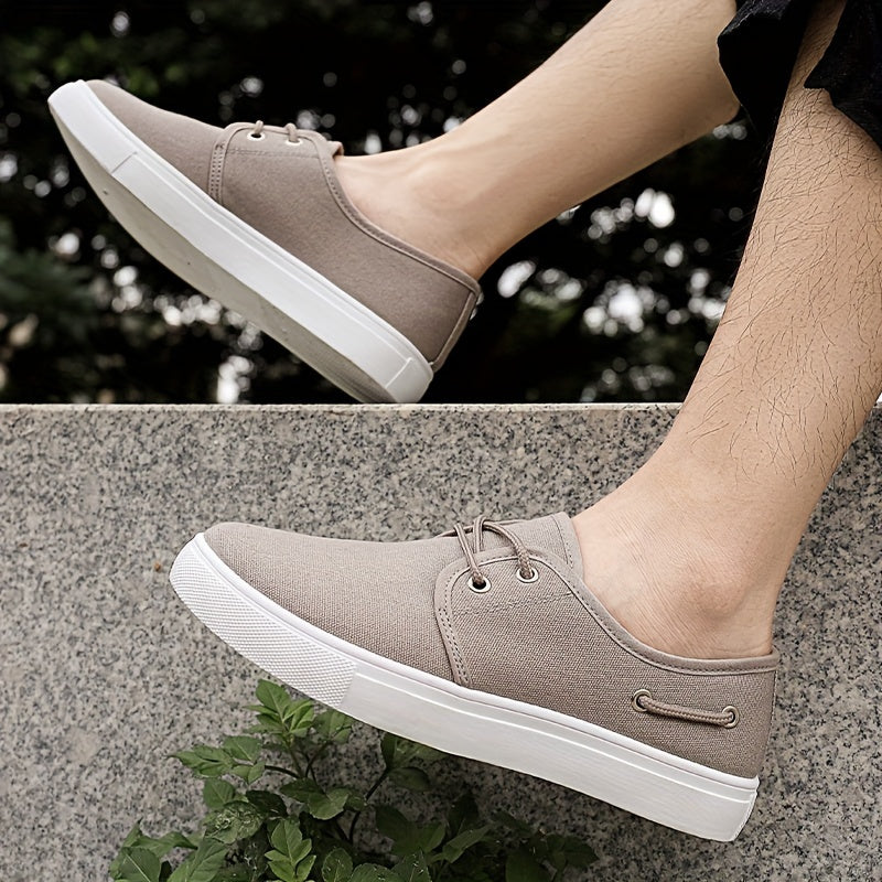 Grijze Orthopedische Canvas Sneakers - Oliver