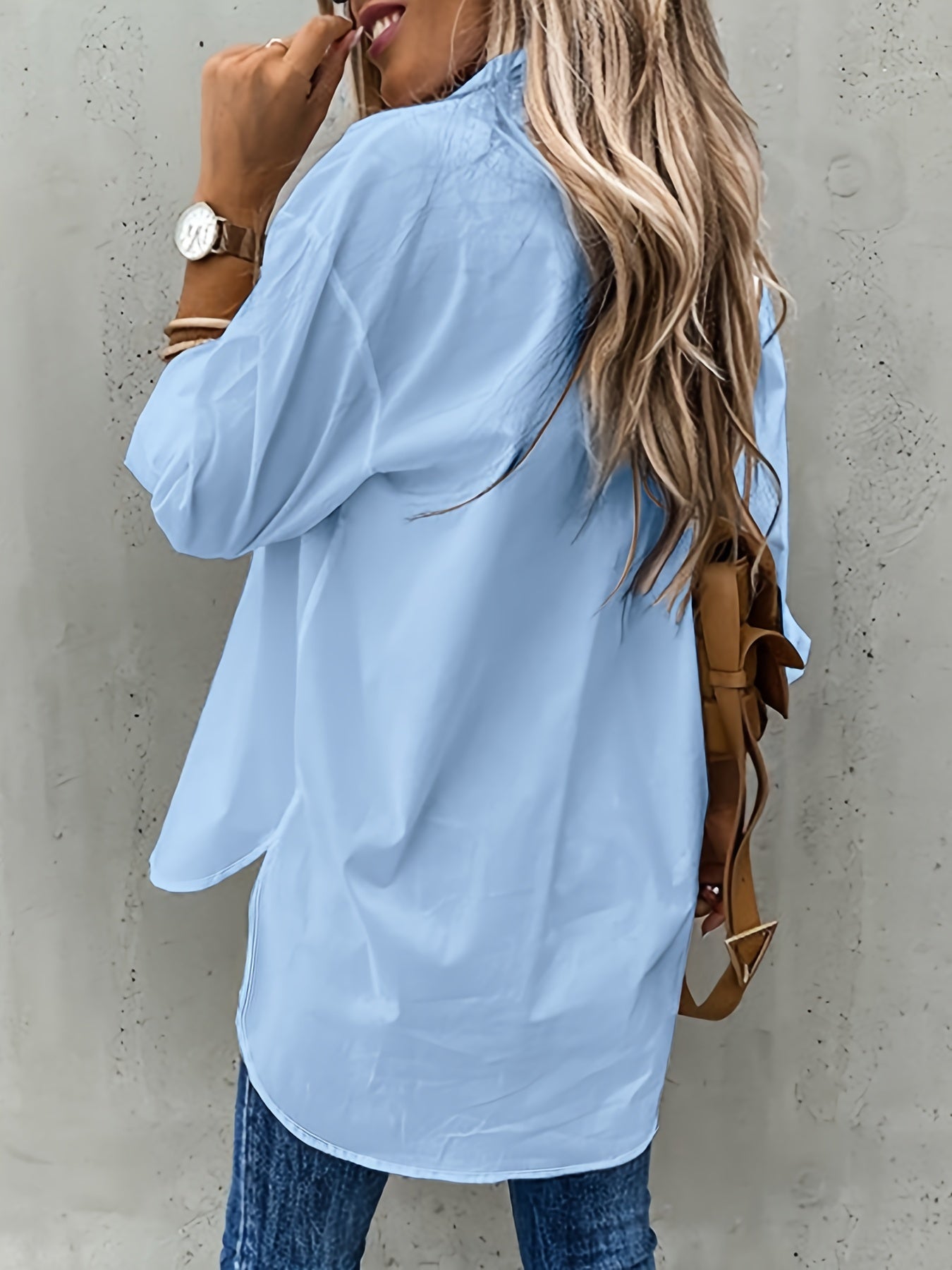 Witte Kantoorblouse - Lara