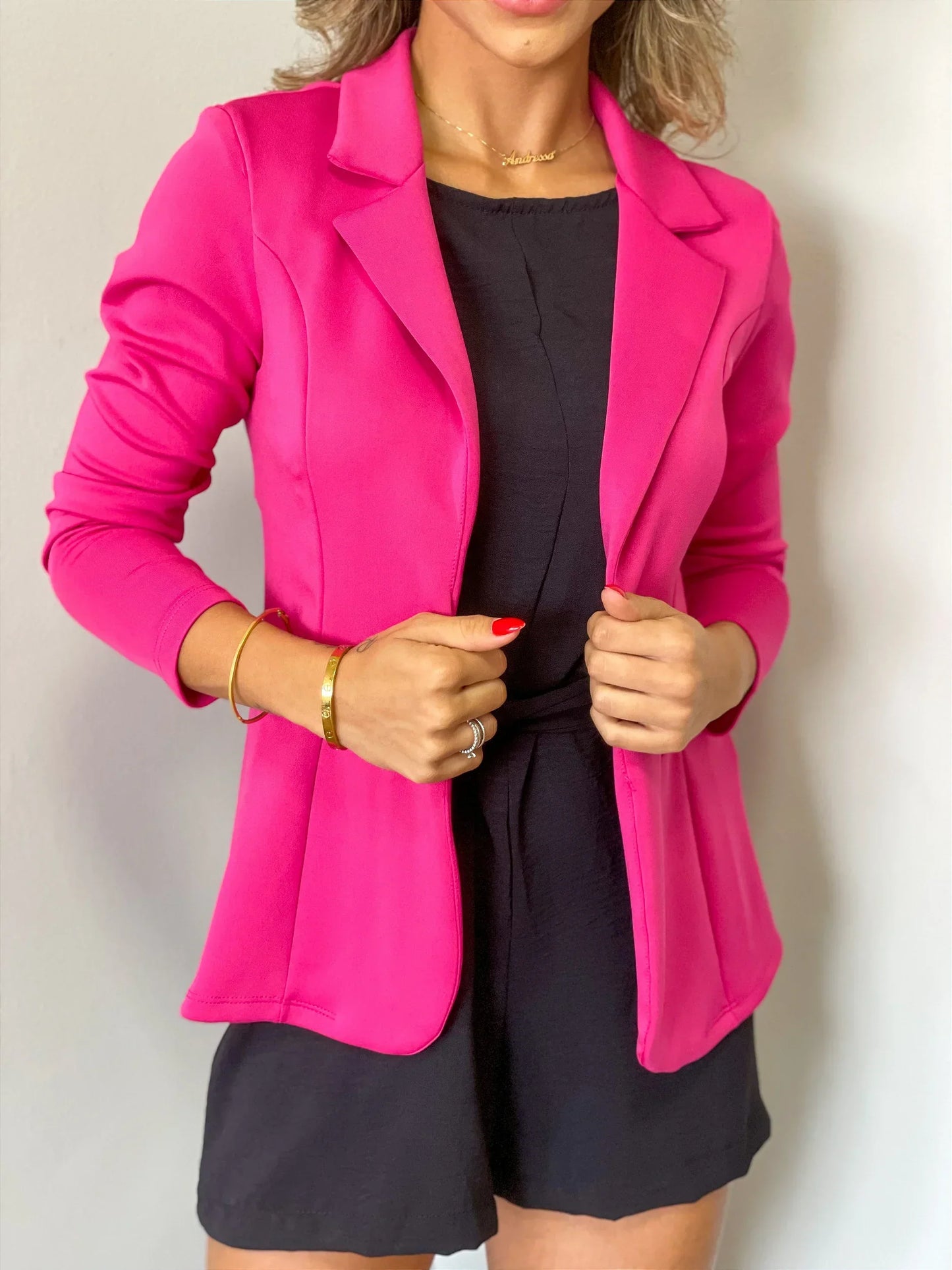 Elegante Divine Blazer: Stijlvolle Wolmix Tailoring voor Elke Gelegenheid