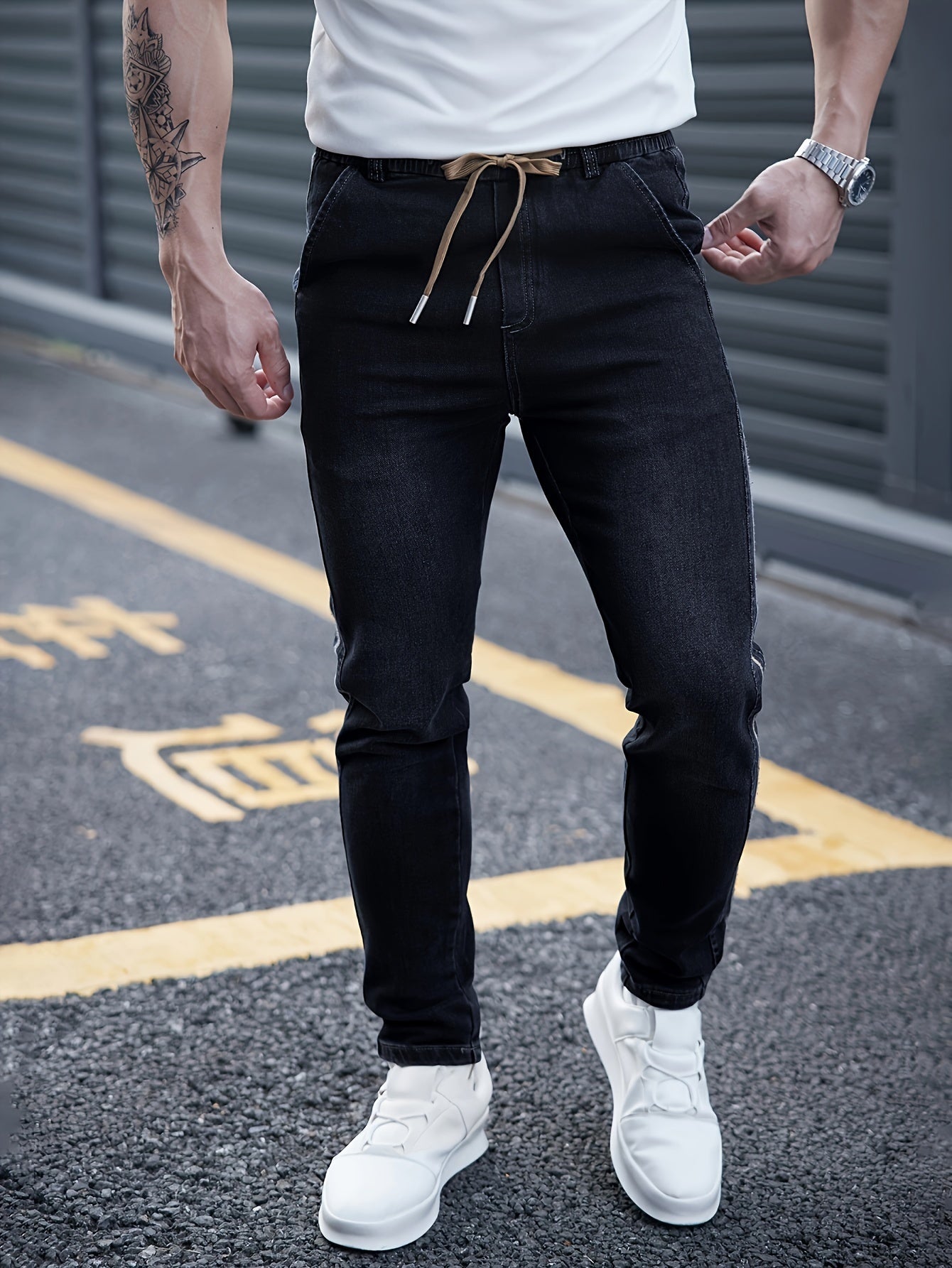 Zwarte Skinny Jeans - Milan