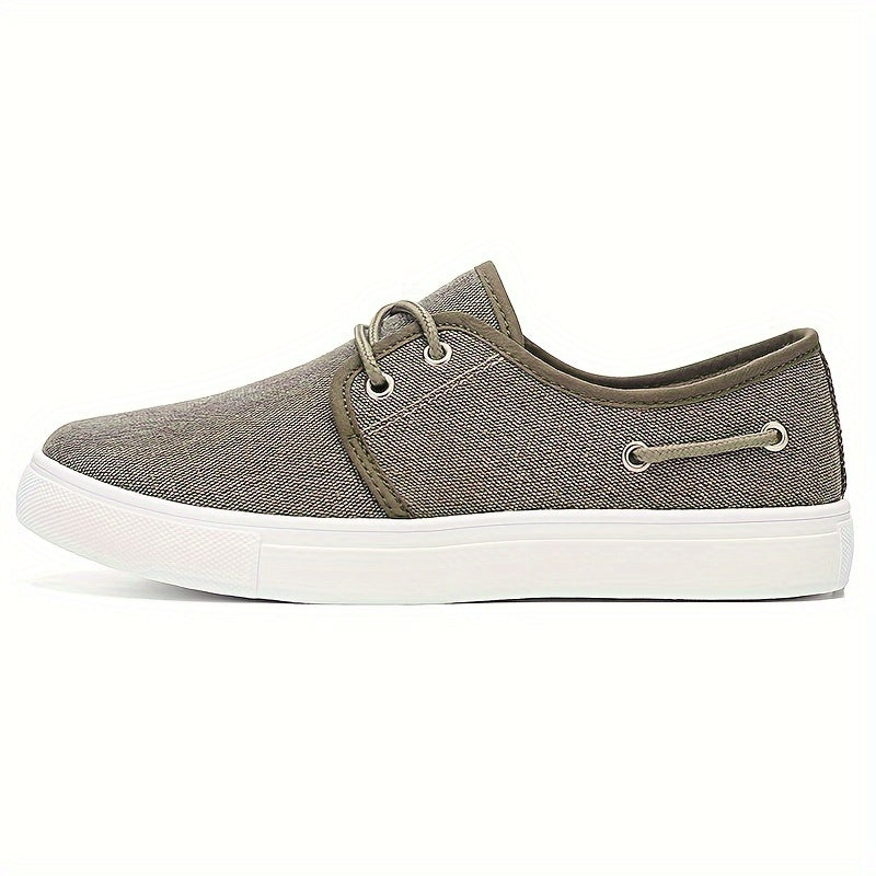 Grijze Orthopedische Canvas Sneakers - Oliver