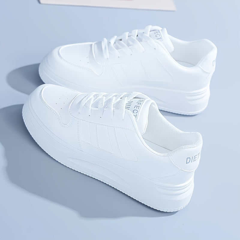 Witte Colorblock Sneakers - Kristin