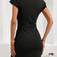 Donkergrijze Bodycon Jurk - Eva