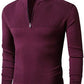 Essentiële Heren 1/4 Zip Pullover - Stijl & Comfort Verenigd