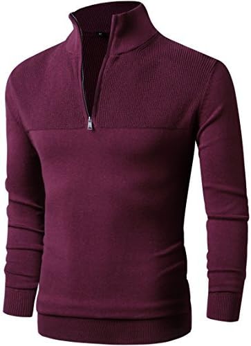 Essentiële Heren 1/4 Zip Pullover - Stijl & Comfort Verenigd