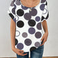 Witte Polkadot Blouse - Zoë