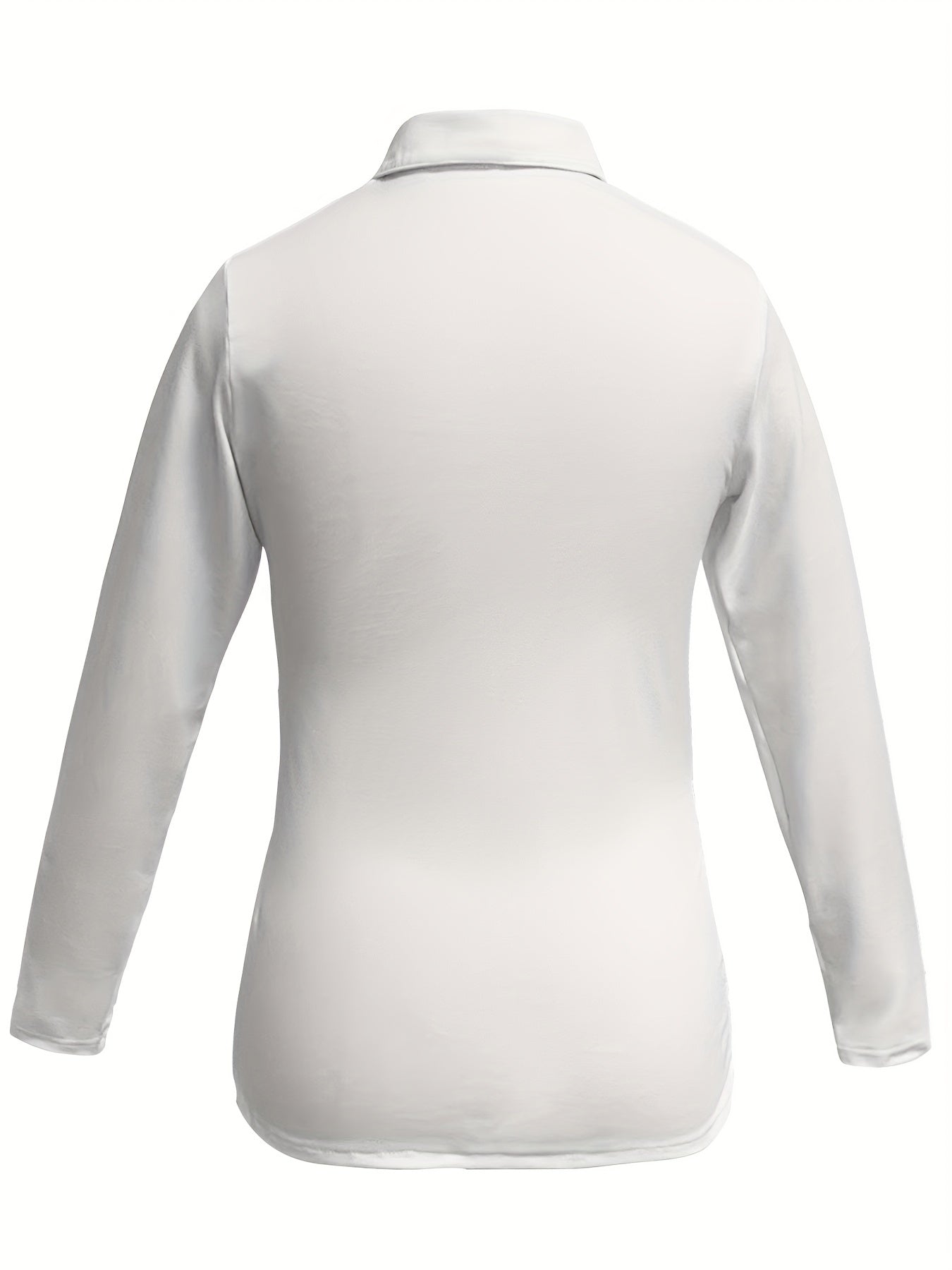 Witte Slim Fit Ruche Blouse - Emma