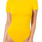 Zwarte Korte Mouw Bodysuit - Emma