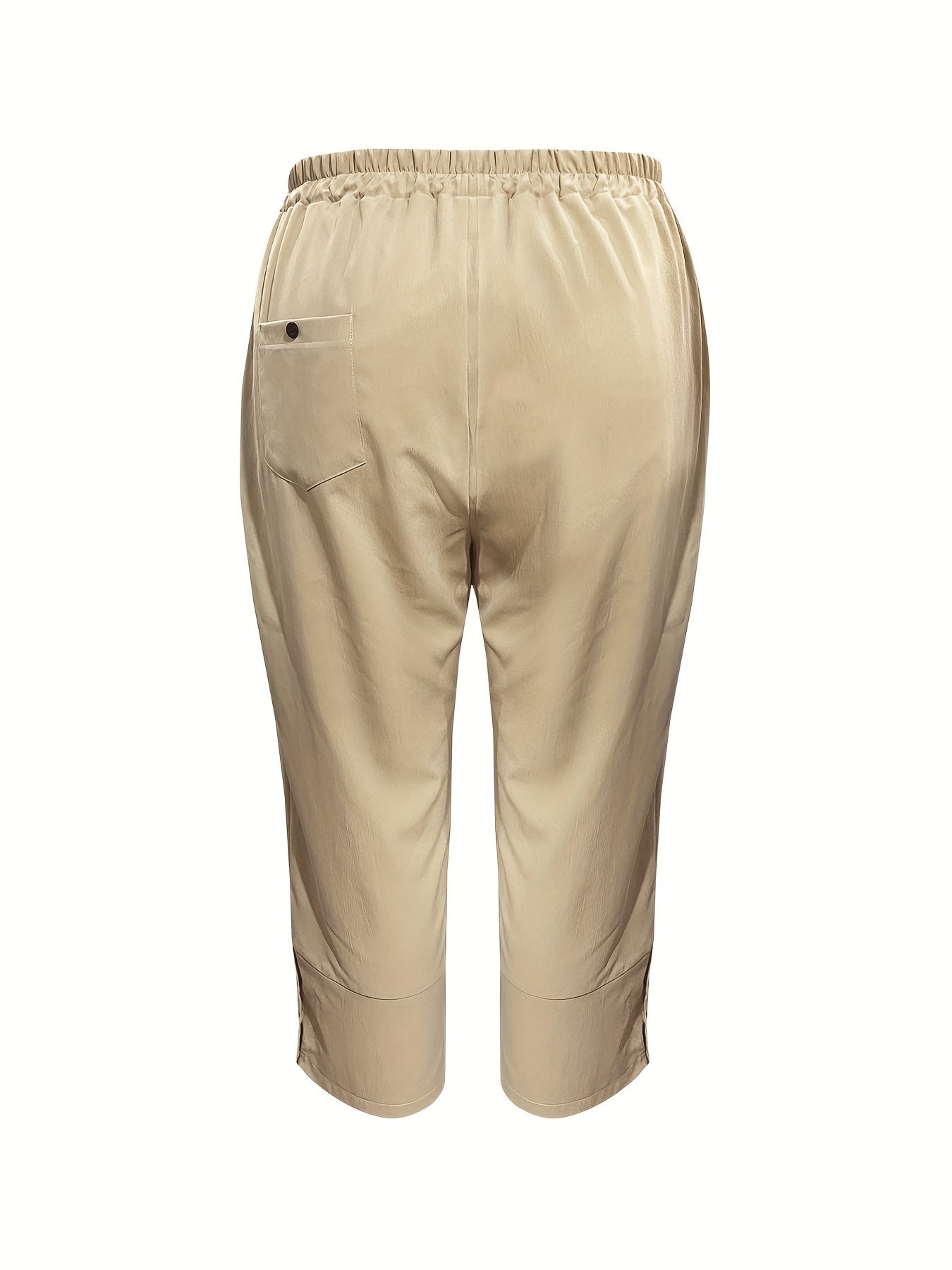 Khaki Rechte Broek - Sophie