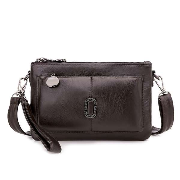 Elegante Lederen Crossbody: Ruim & Stijlvol voor Dagelijkse Elegantie