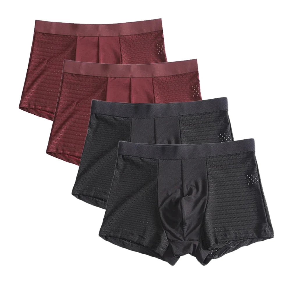 Max - Boxershorts in Grijs en Zwart