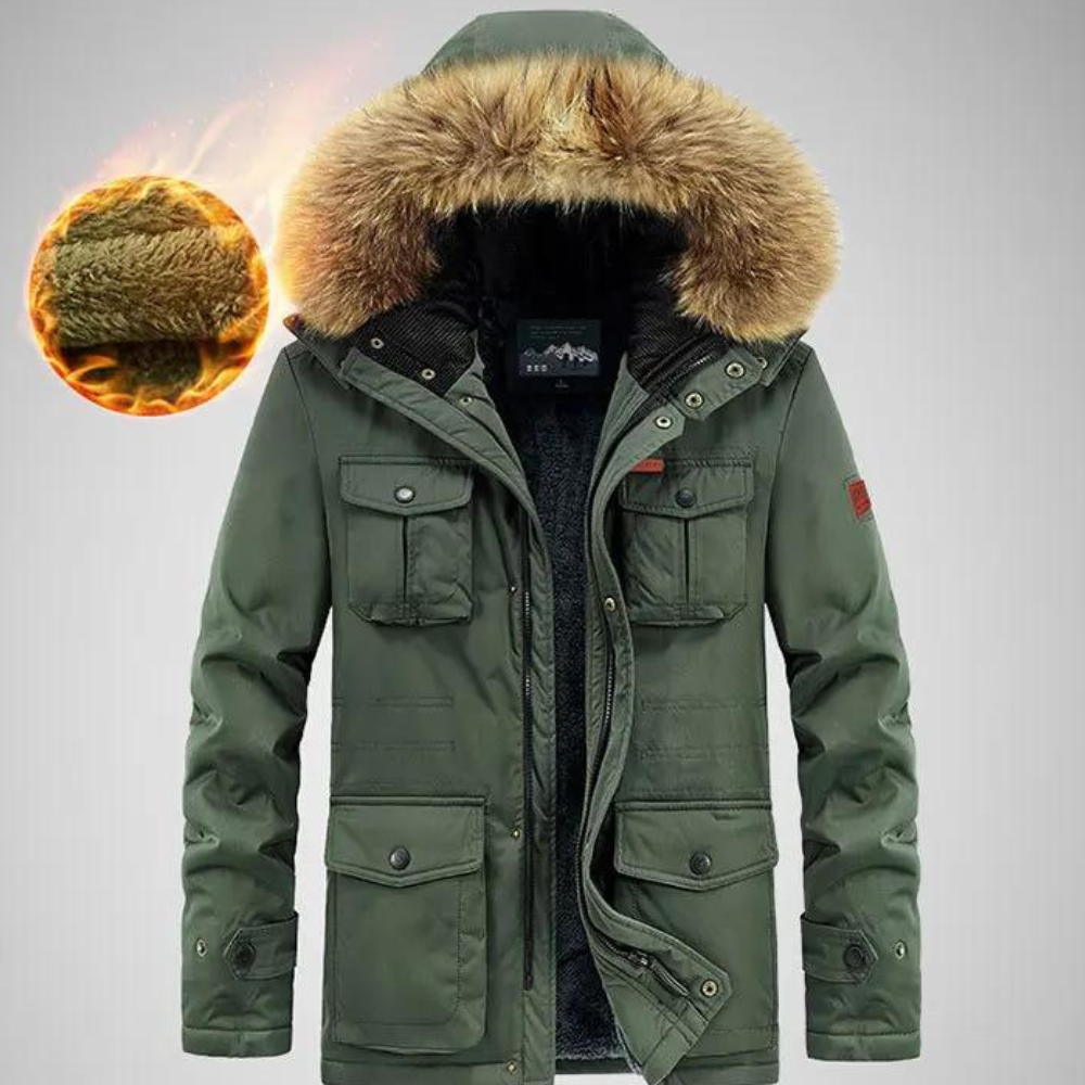 Nickolas Outdoor Wind- & Waterdichte Jas - Winterwarmte en Comfort