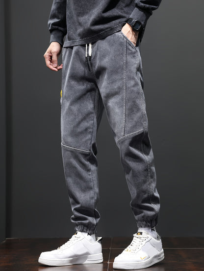 Grijze Cropped Jeans - Noah