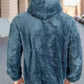 SnugStreet Heren Fluffy Fleece Hoodie - Stijlvol & Comfortabel