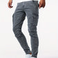 Donkergrijze Cargo Jeans - Liam