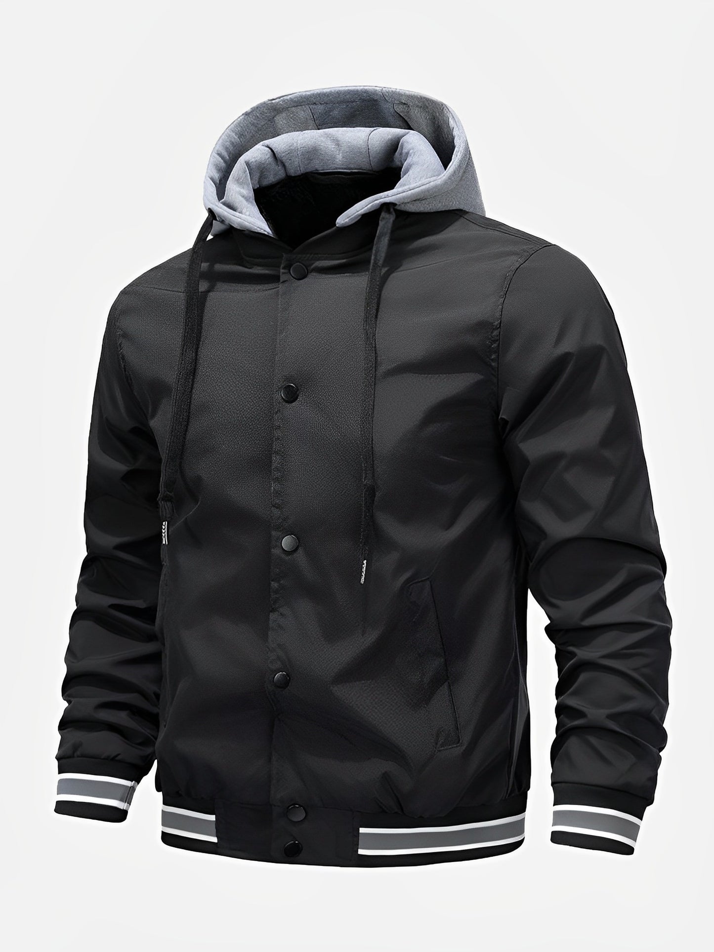 VersaFlex Hooded Bomber: Stijl & Aanpasbaarheid Verenigd