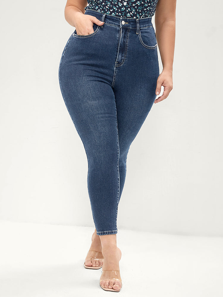 Ontdek Ongeëvenaard Comfort & Stijl: Gap Proof Donkere Wassing Skinny Jeans!