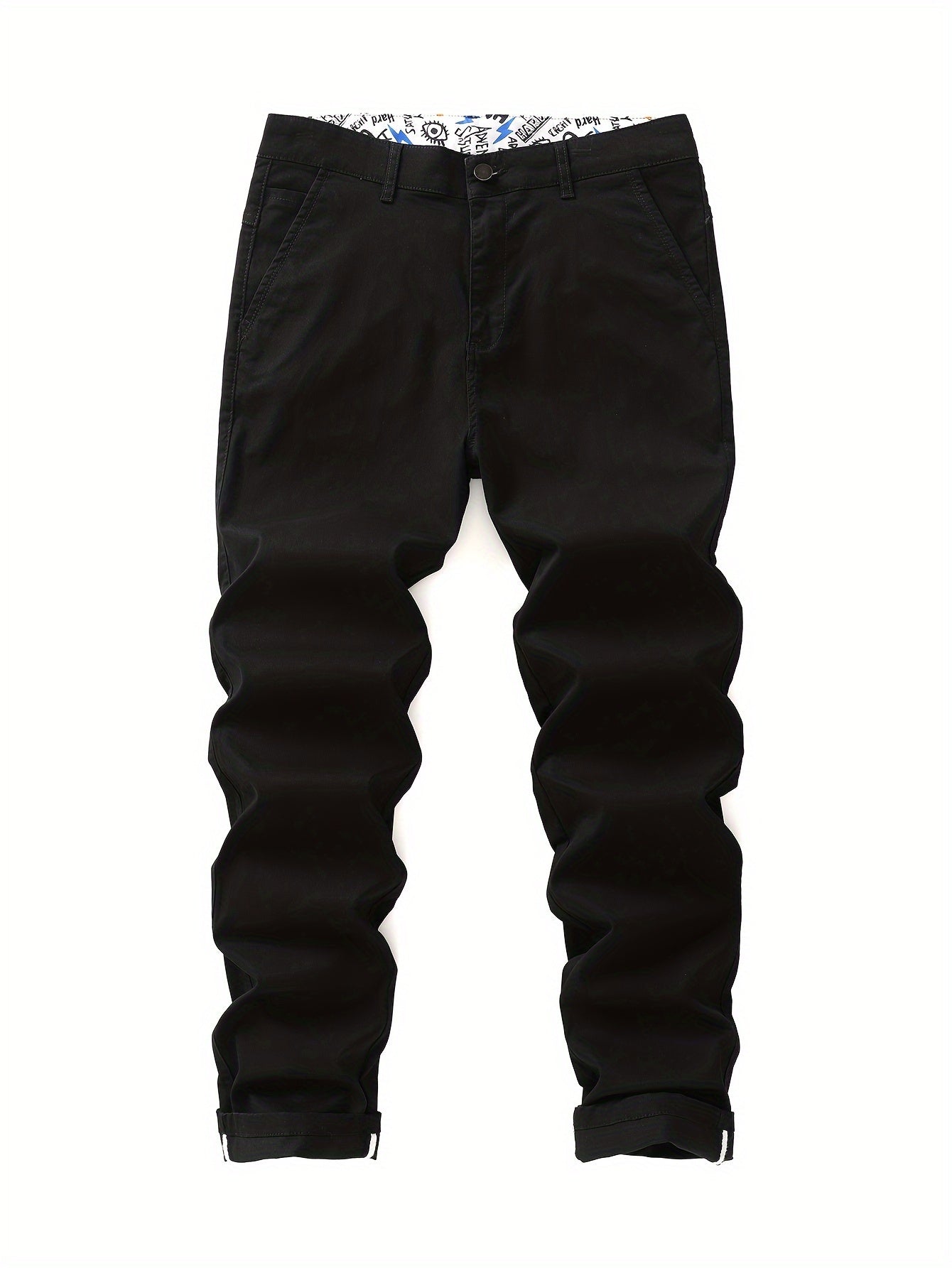 Zwarte Chino Broek - Thomas