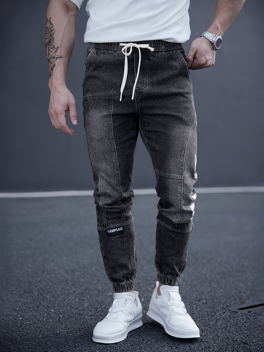 Zwarte Tapered Jeans - Jeroen