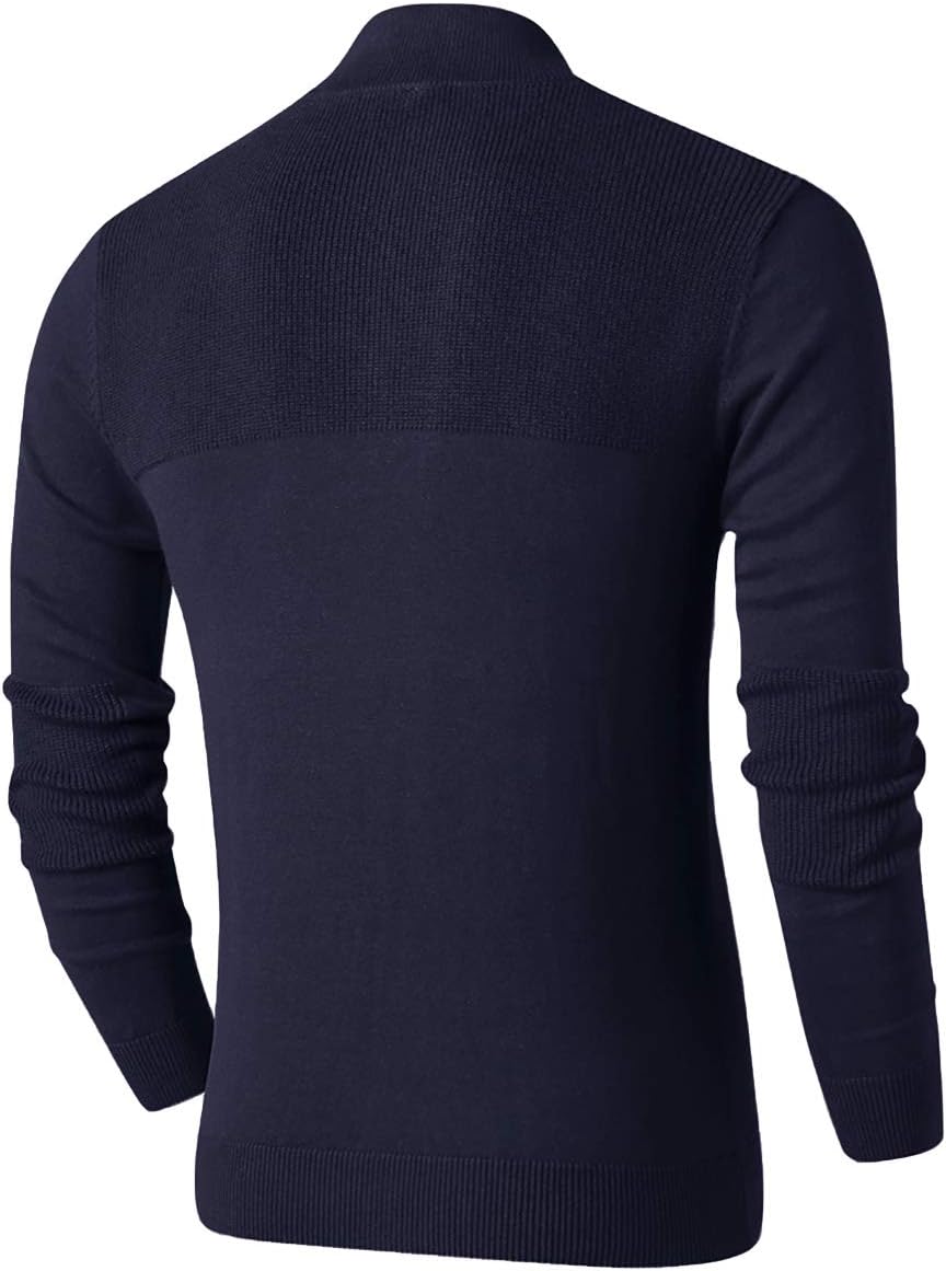 Essentiële Heren 1/4 Zip Pullover - Stijl & Comfort Verenigd