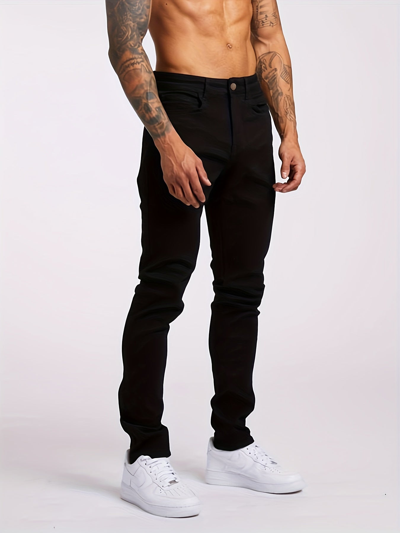 Donkerblauwe Slim Fit Jeans - Lucas