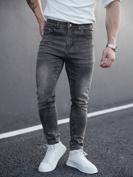 Blauwe Skinny Jeans - Max