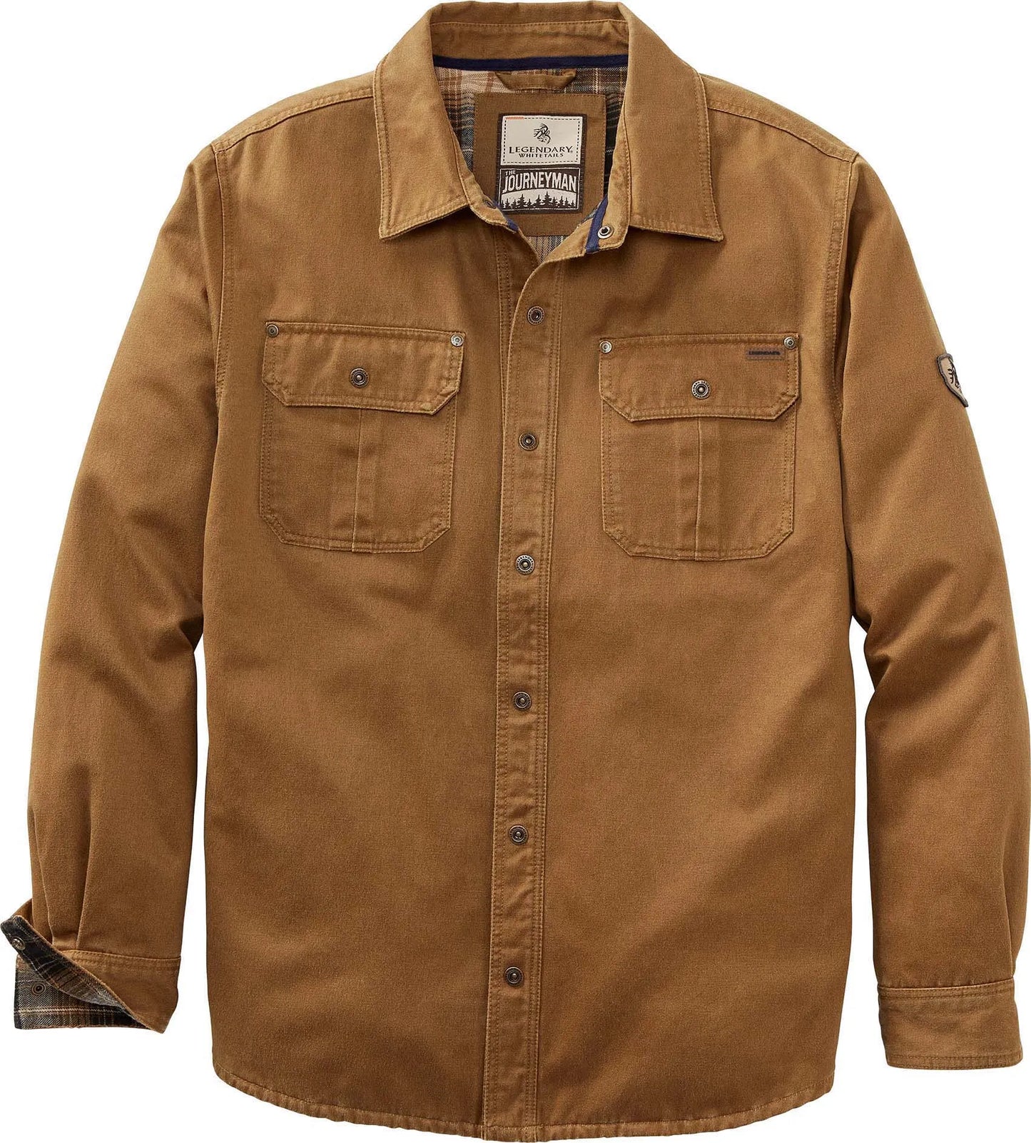 Amerikaanse Erfgoed Waxed Trucker Jacket - Zacht Gevoerd, Tijdloze Zeildoek