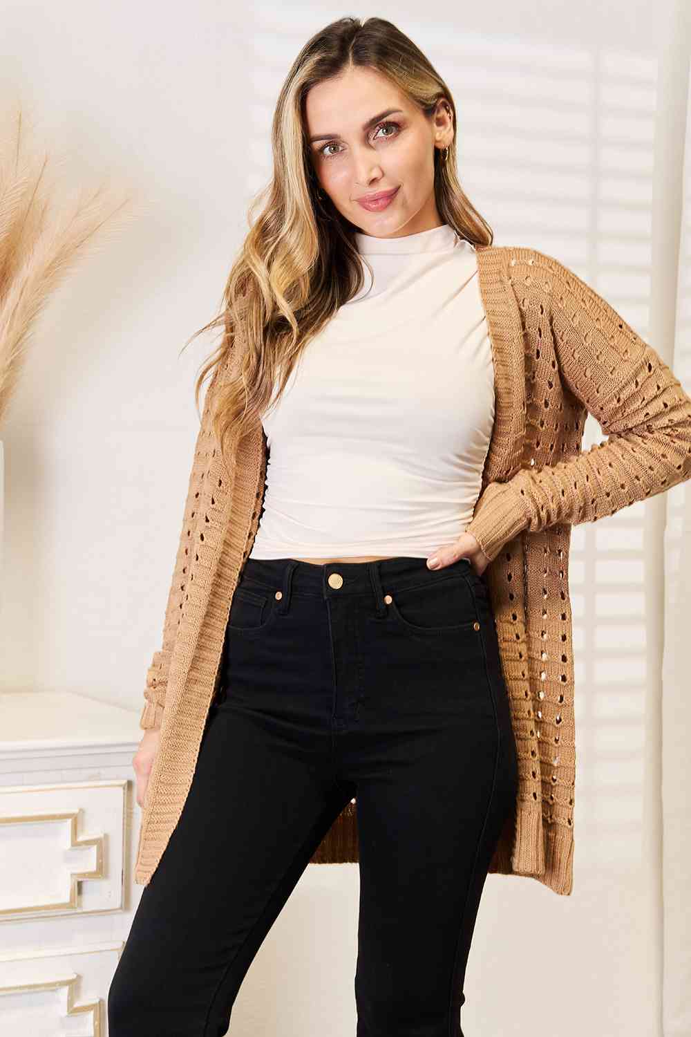 Chic Ribbel Cardigan: Elegant & Tijdloos