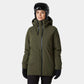 Eco-Chic Nora: Dames Geïsoleerde Lange Ski Jas – Stijlvol, Warm, Gerecycled