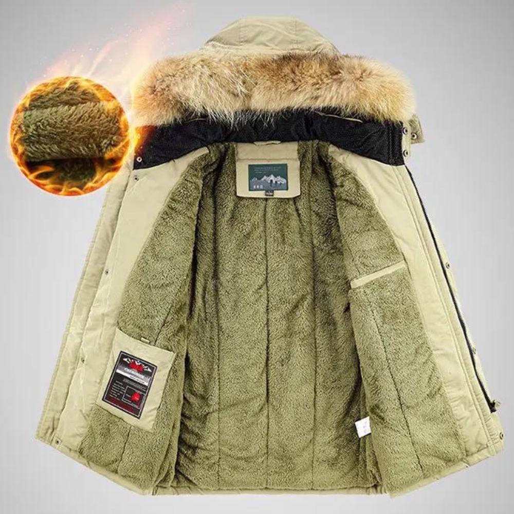 Nickolas Outdoor Wind- & Waterdichte Jas - Winterwarmte en Comfort