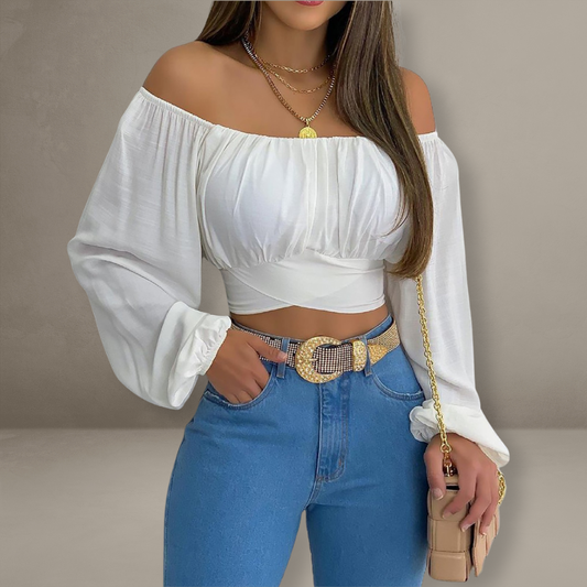 Marlyn - Witte Off-Shoulder Top