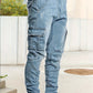 Lichtblauwe Skinny Jeans - Jens