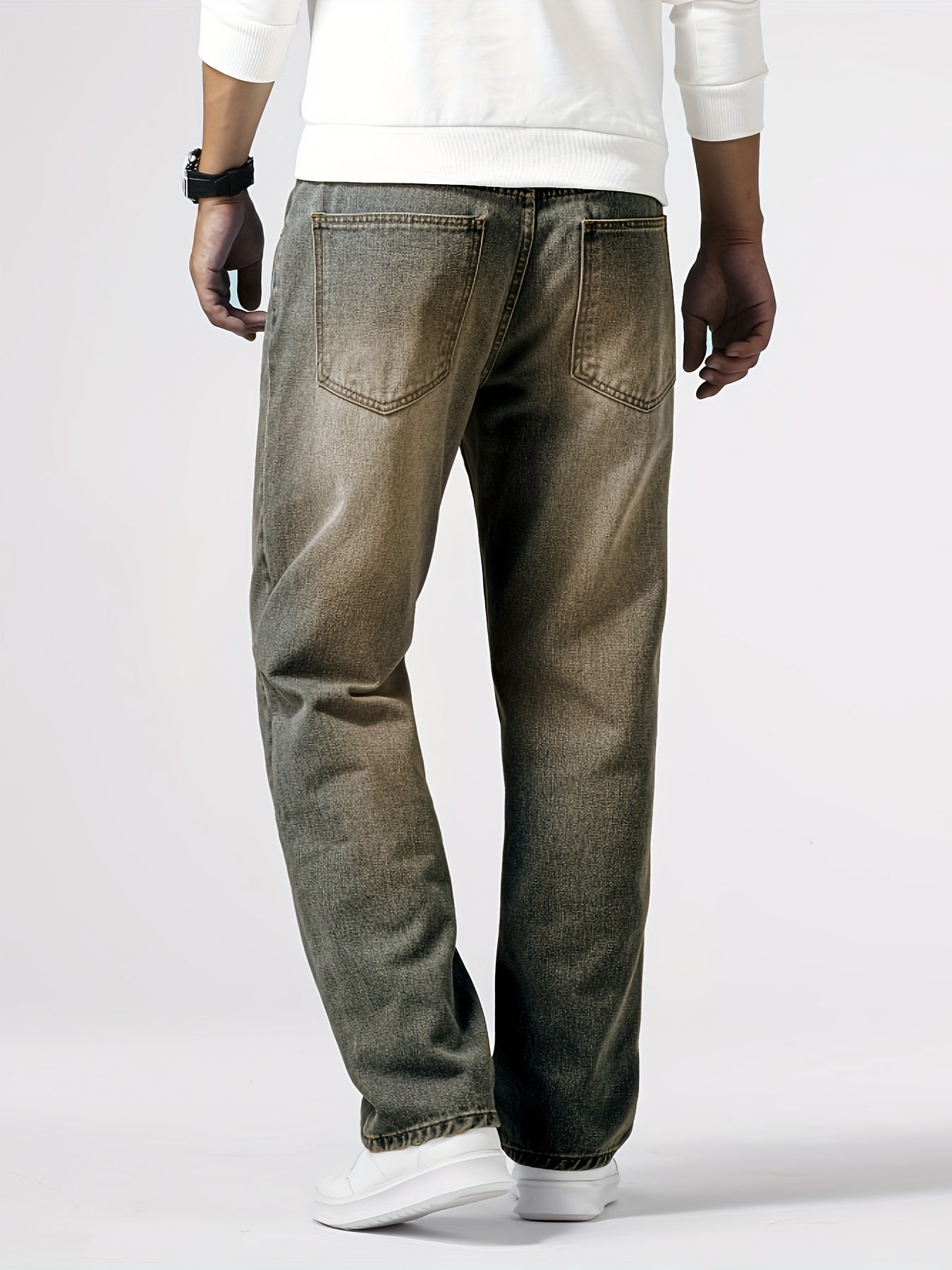 Koningsblauwe Loose Fit Jeans - Finn