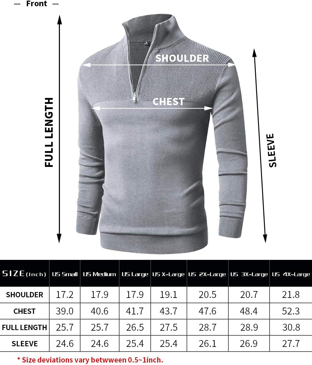 Essentiële Heren 1/4 Zip Pullover - Stijl & Comfort Verenigd