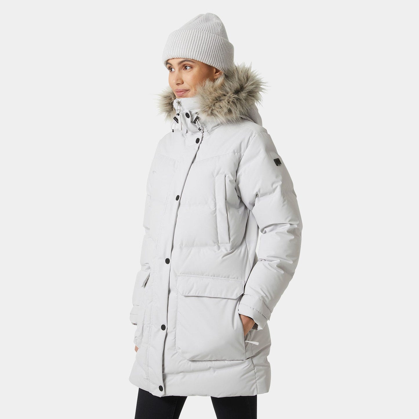 Scandinavische Elegantie Bouvet Dons Parka: Eco-Bewust, Hoogzichtbaar, Ultieme Warmte