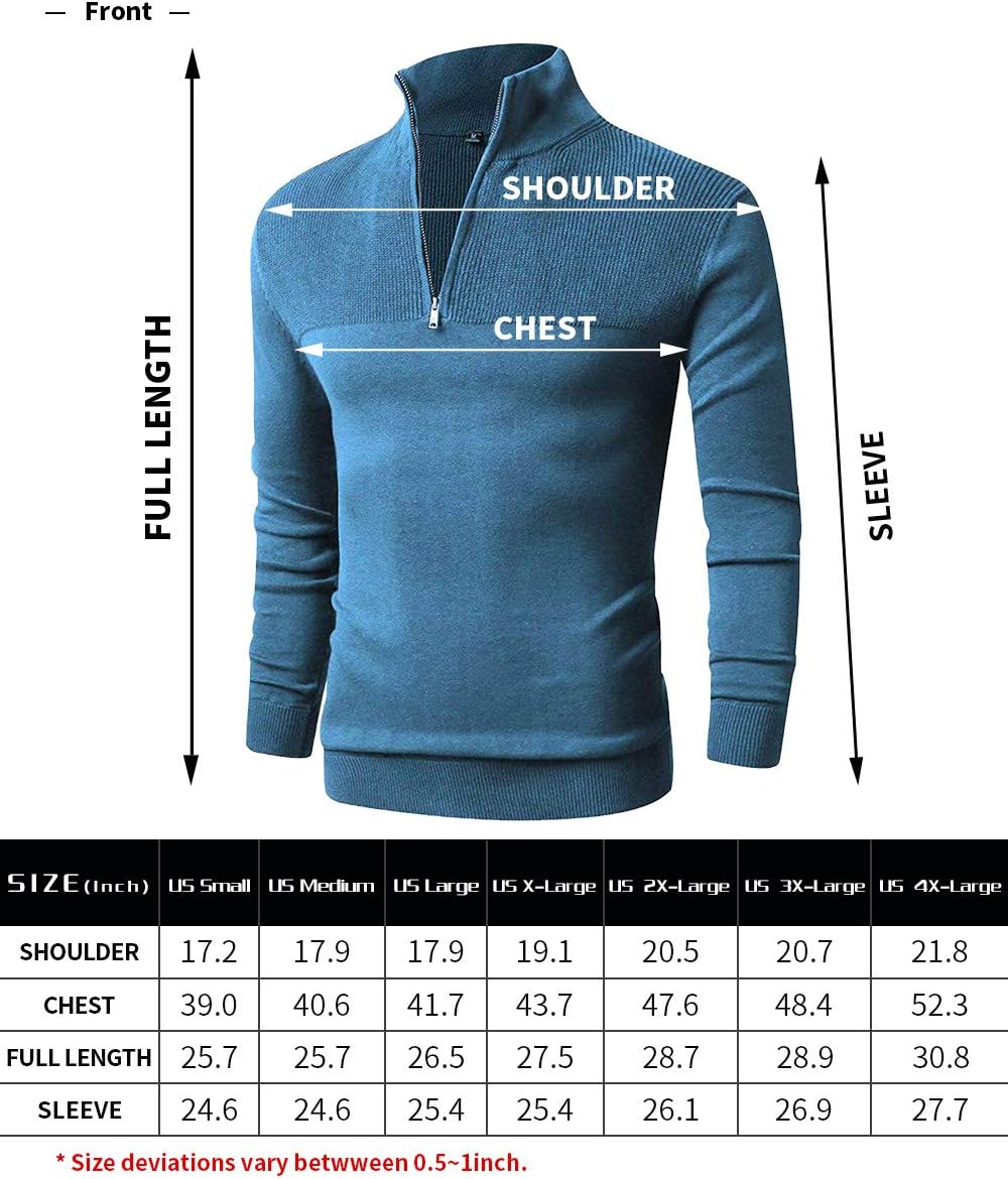 Essentiële Heren 1/4 Zip Pullover - Stijl & Comfort Verenigd