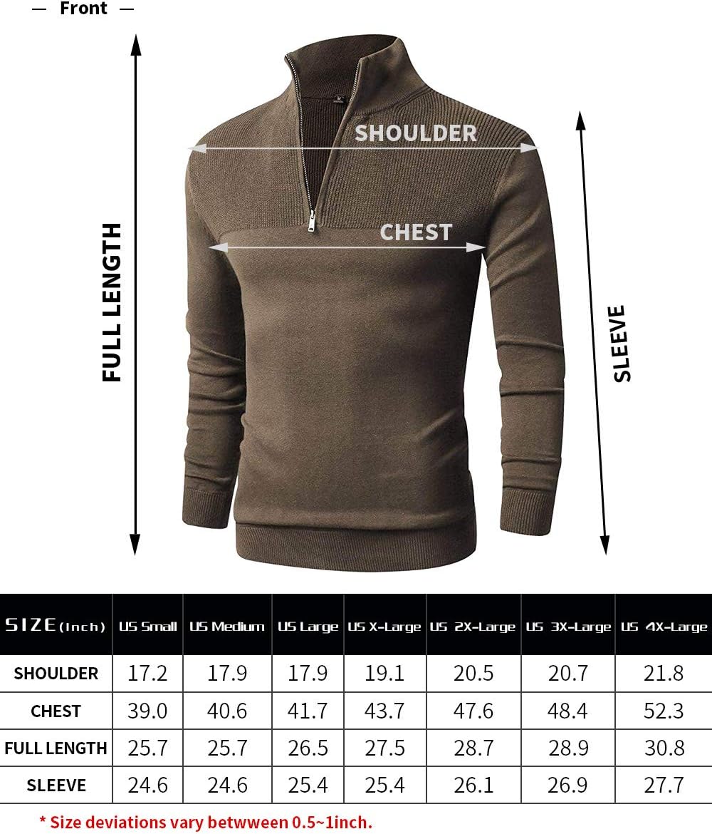 Essentiële Heren 1/4 Zip Pullover - Stijl & Comfort Verenigd