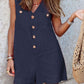 Chique Dames Jumpsuit met V-hals & Knoopdetails