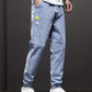 Grijze Cropped Jeans - Noah