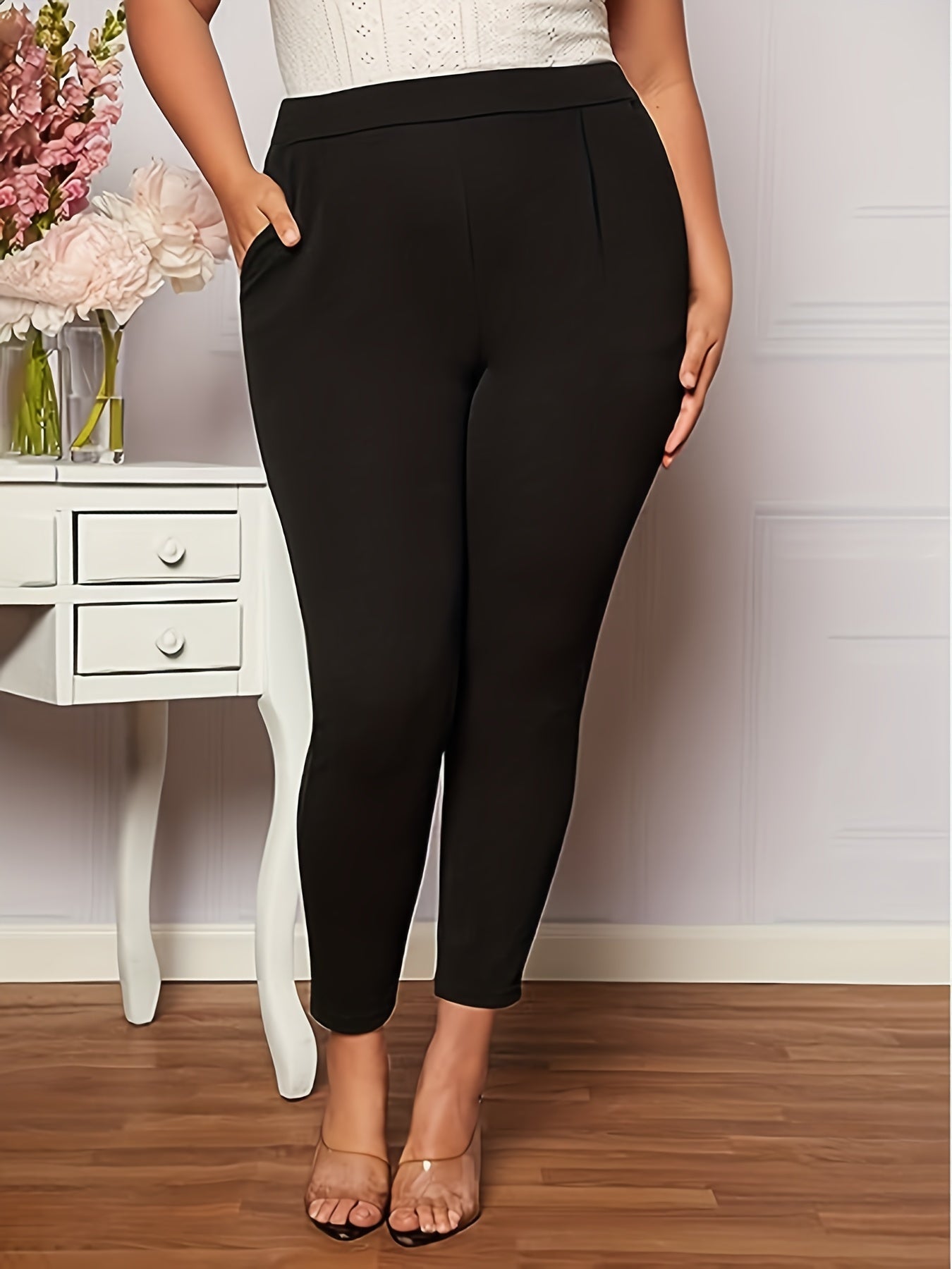 Zwarte Skinny Broek - Laura