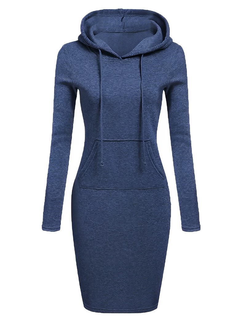 Winter Fleece Hoodie Dress: Blijf Gezellig en Stijlvol!