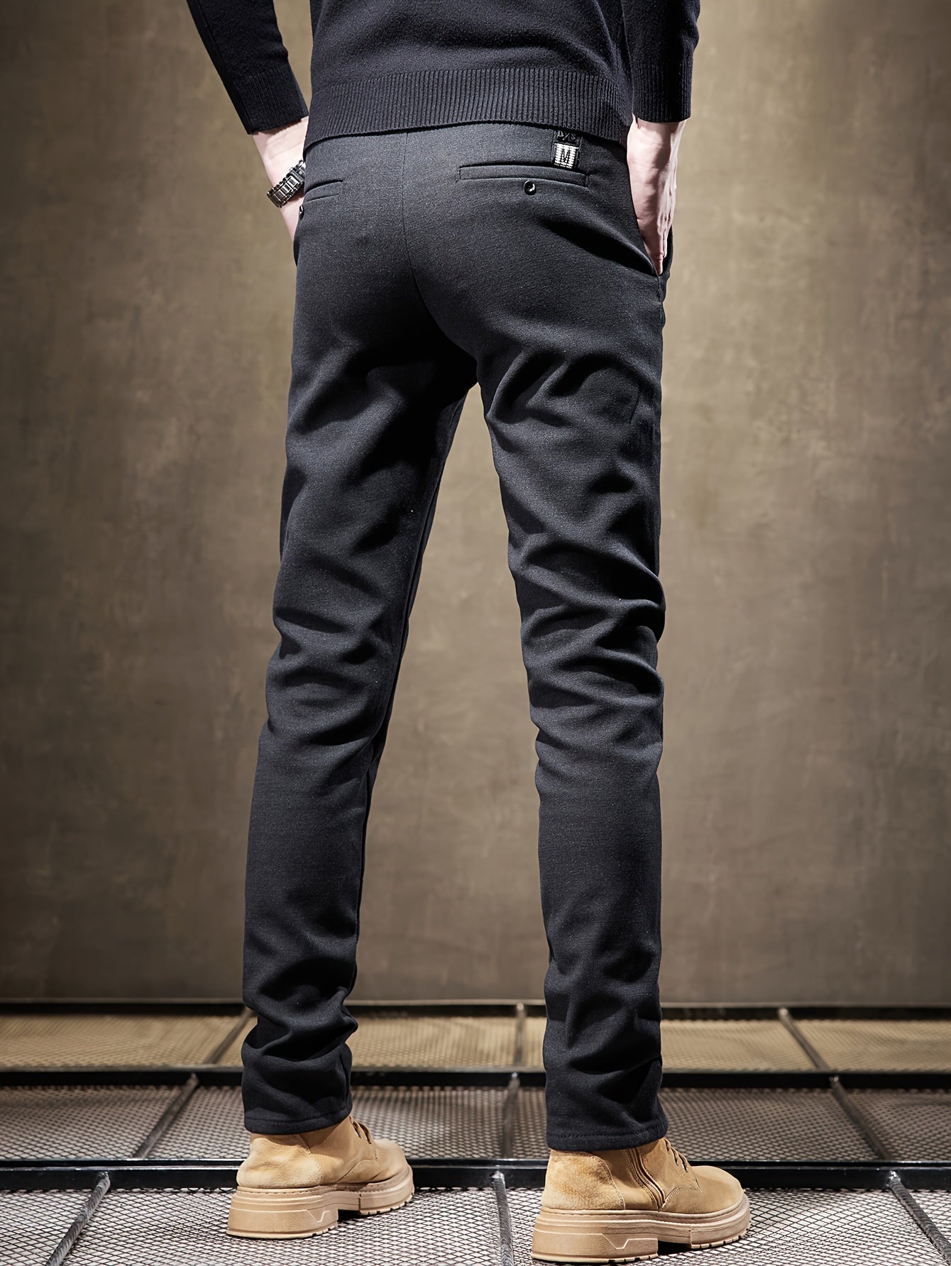 Grijze Slim Fit Broek - Jasper