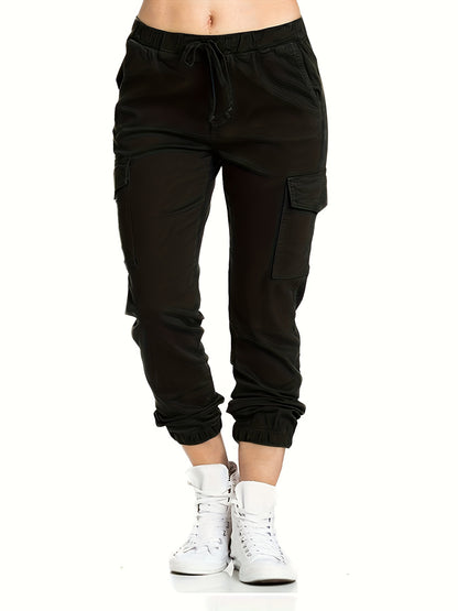 Zwarte Plus Size Joggers - Nina