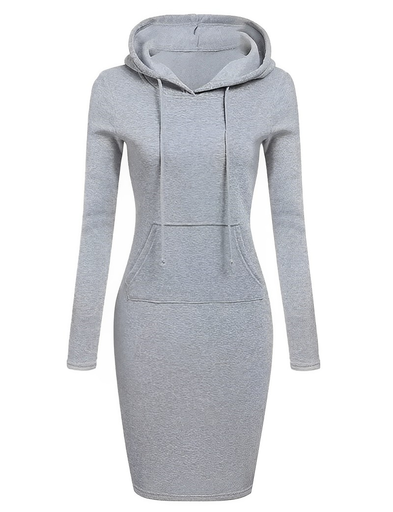 Winter Fleece Hoodie Dress: Blijf Gezellig en Stijlvol!