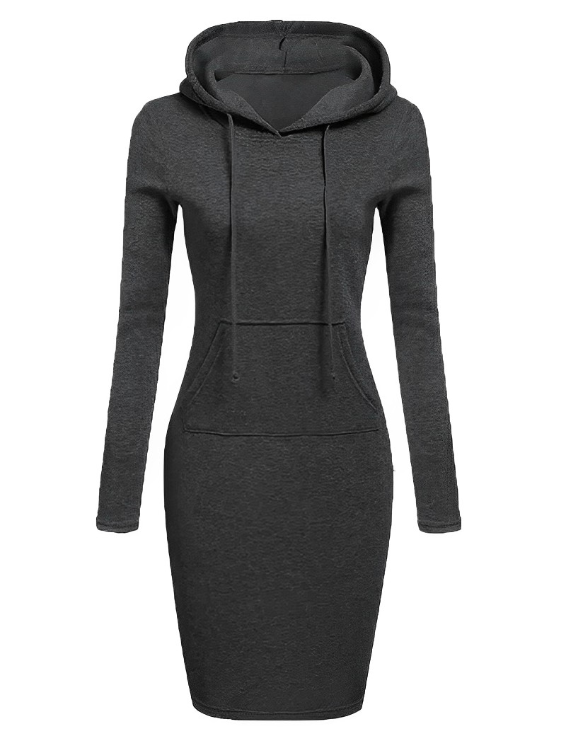 Winter Fleece Hoodie Dress: Blijf Gezellig en Stijlvol!