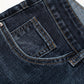 Losse Gewassen Denim Broek Blauwgrijs - Sam